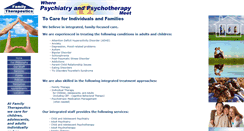 Desktop Screenshot of familytherapeutics.com
